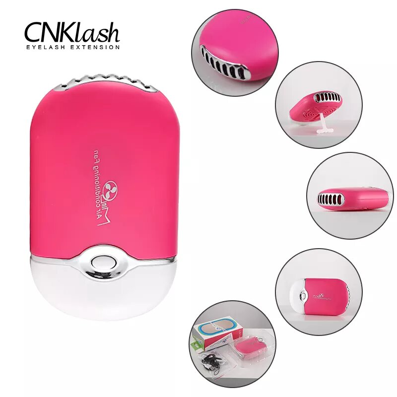 พัดลมติดขนตาขนาดเล็กแบบ USB เค - Eyelash Extension London บทวิจารณ์และราคา