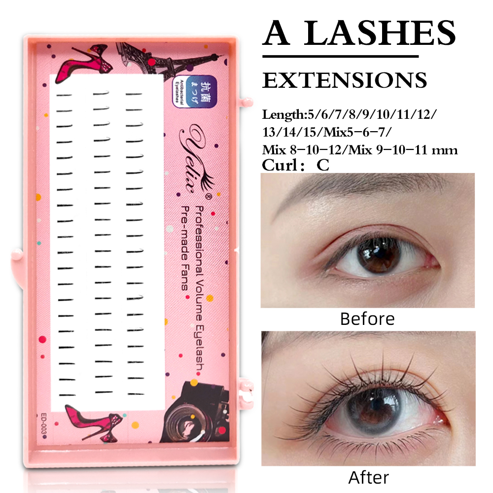 ขนตาปลอม Yelix Natural Soft In - Eyelash Extension Natural Look บทวิจารณ์และราคา