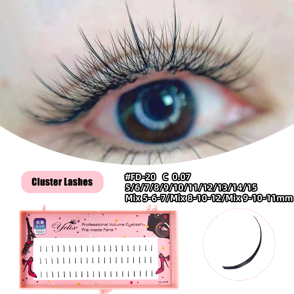 ขนตาปลอม Yelix Natural Soft In - Eyelash Extension Natural Look บทวิจารณ์และราคา