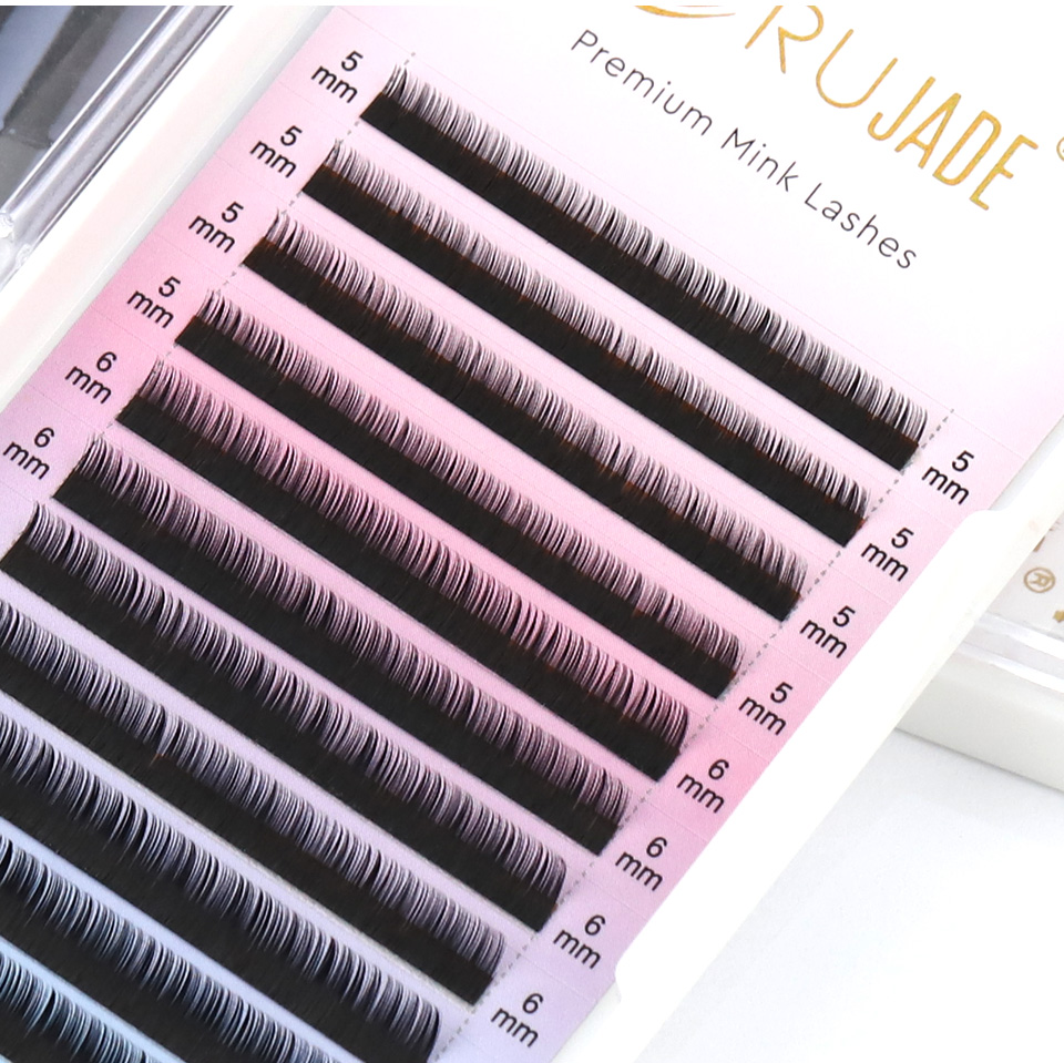 Lower Lashes ผสม 5 6 7 มม.ด้าน - Eyelash Extension Human Hair บทวิจารณ์และราคา