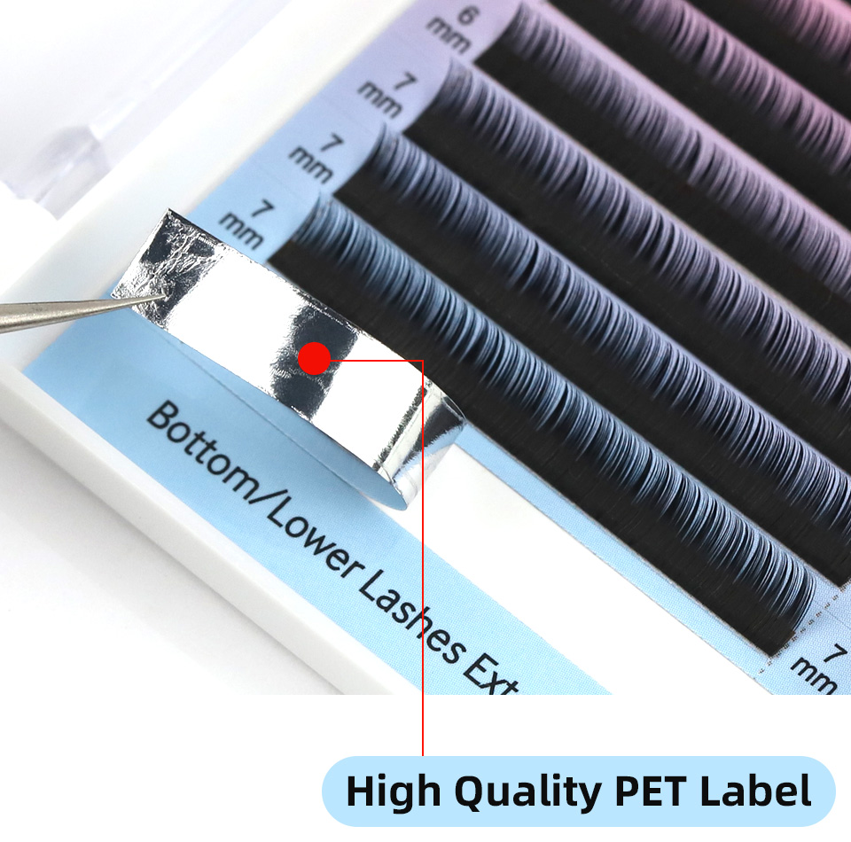 Lower Lashes ผสม 5 6 7 มม.ด้าน - Eyelash Extension Human Hair บทวิจารณ์และราคา