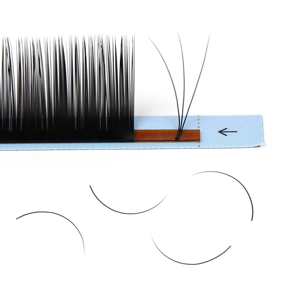 Aguud ขนตาปลอม16แถวยาว16-20มม. - Eyelash Extension Russian บทวิจารณ์และราคา