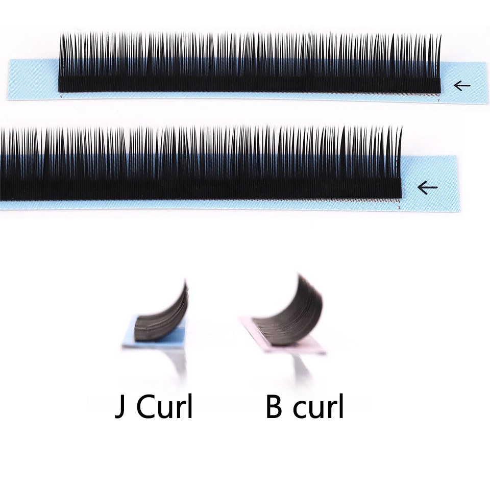 RUJADE J/B Curl Bottom Lash ขน - Eyelash Extension Human Hair บทวิจารณ์และราคา