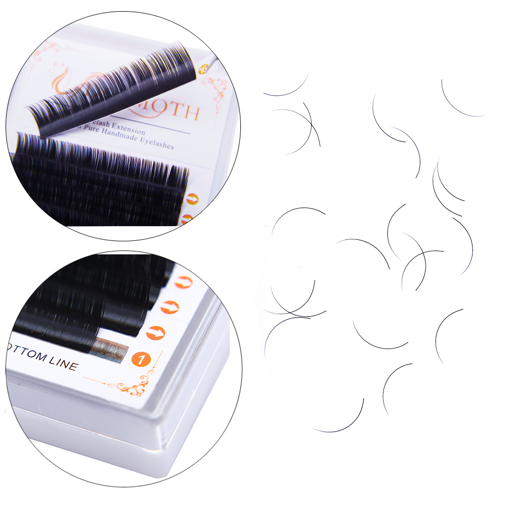 DOSMOTH 10 กล่อง 16 แถว 7-16 ม - Eyelash Extension For Asian Eyes บทวิจารณ์และราคา