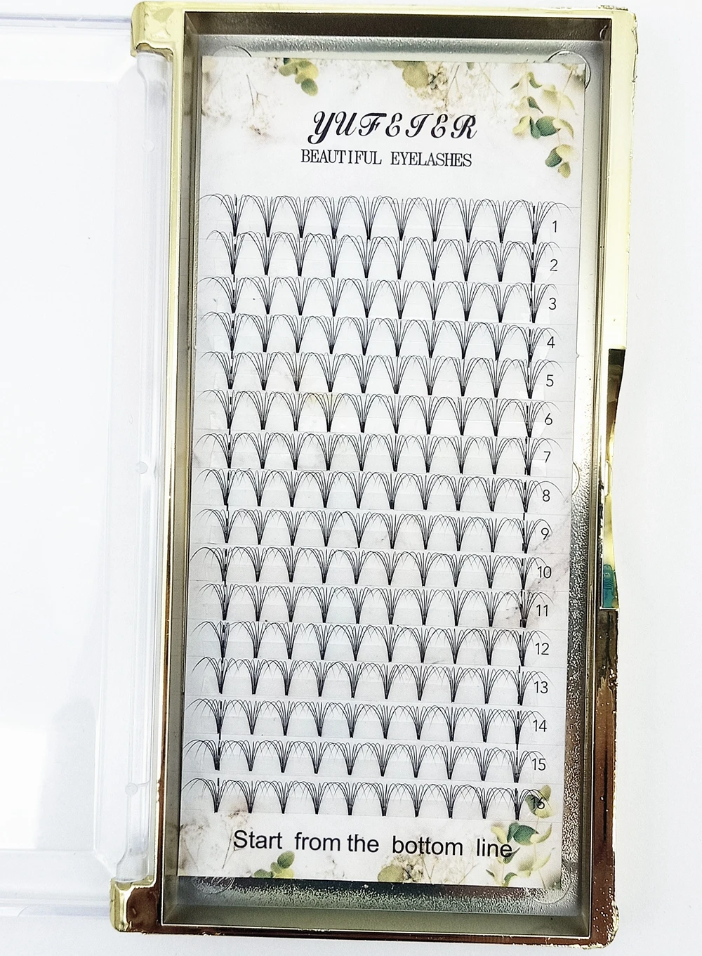 HBZGTLAD ขนตาปลอมแบบสำเร็จรูป  - Eyelash Extension Russian บทวิจารณ์และราคา